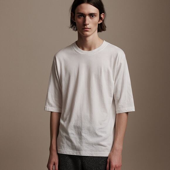 CH. Chapter AW 2016 3/4 Sleeve Tee White NWT - Picture 1 of 9